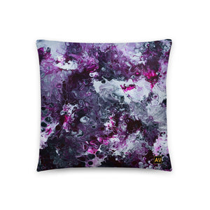 Purple Haze Throw Pillow