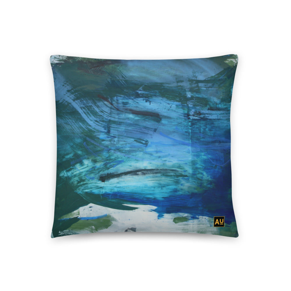 Windy Day Throw Pillow