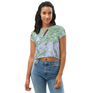 You Are Here Bear Lake Crop Top