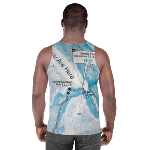 You Are Here Shrine Pass Men's Tank Top