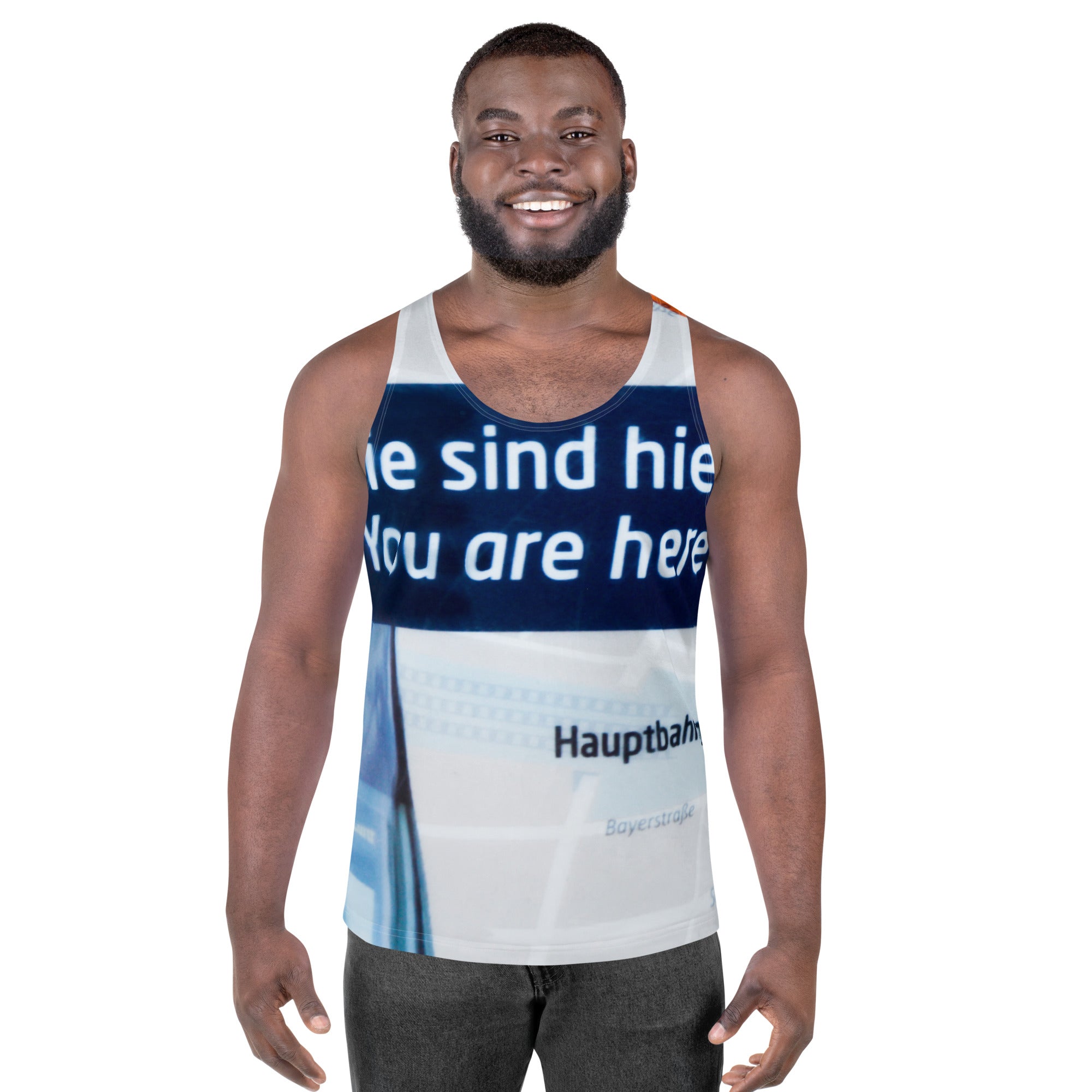 You Are Here Munich Men's Tank Top
