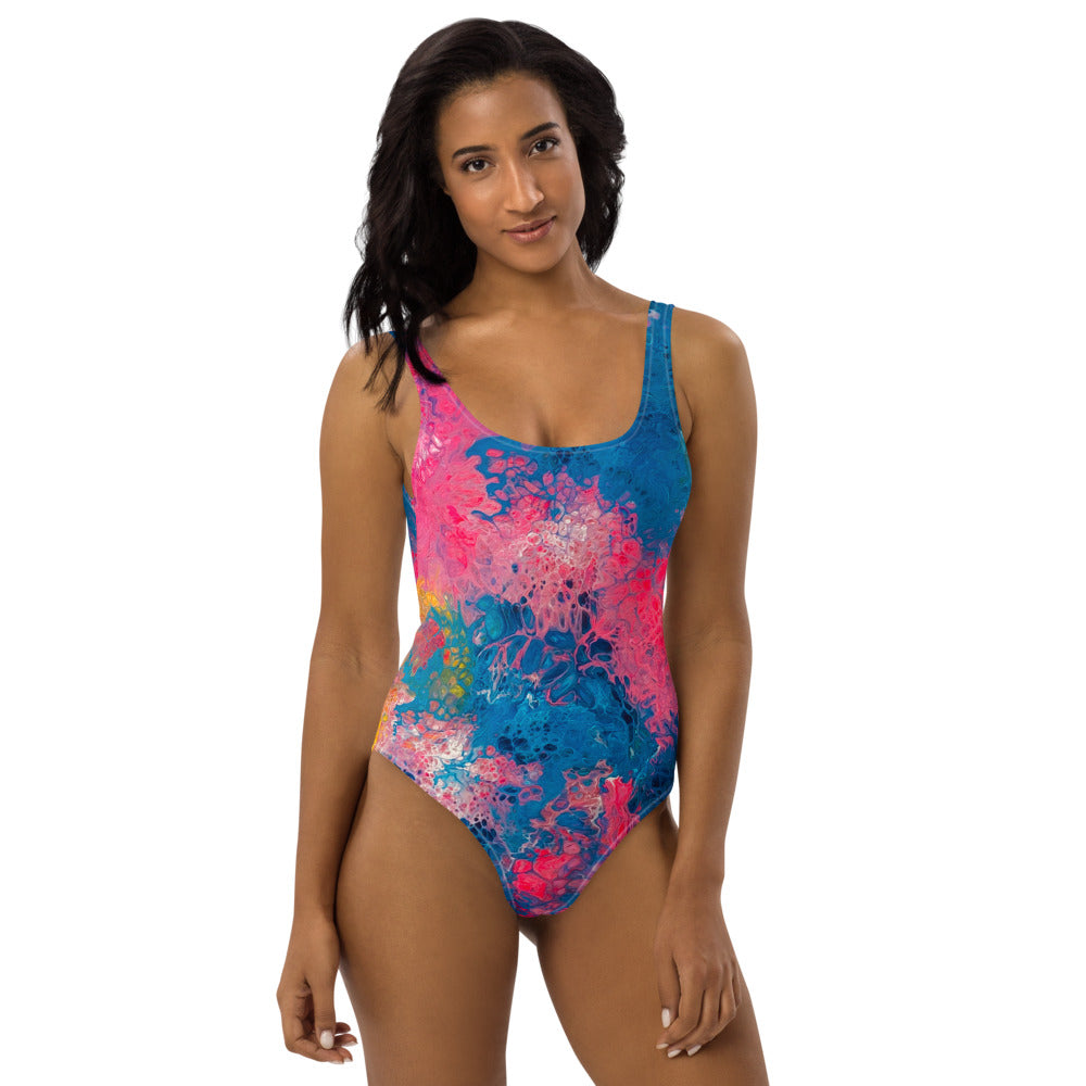 Candy Crush One-Piece Swimsuit
