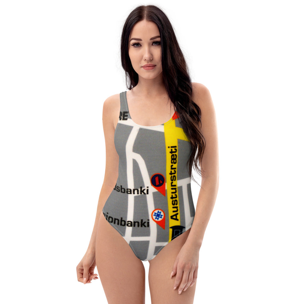 You Are Here Reykjavik One-Piece Swimsuit