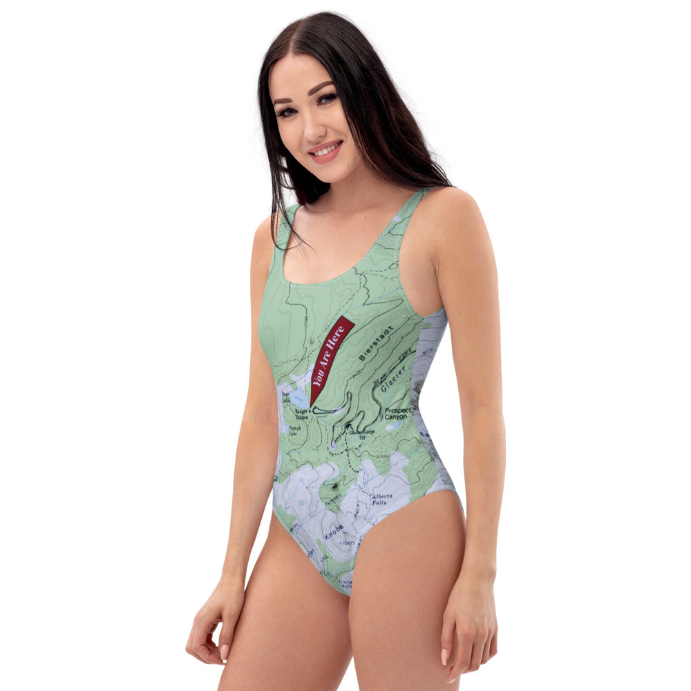 You Are Here Bear Lake One-Piece Swimsuit