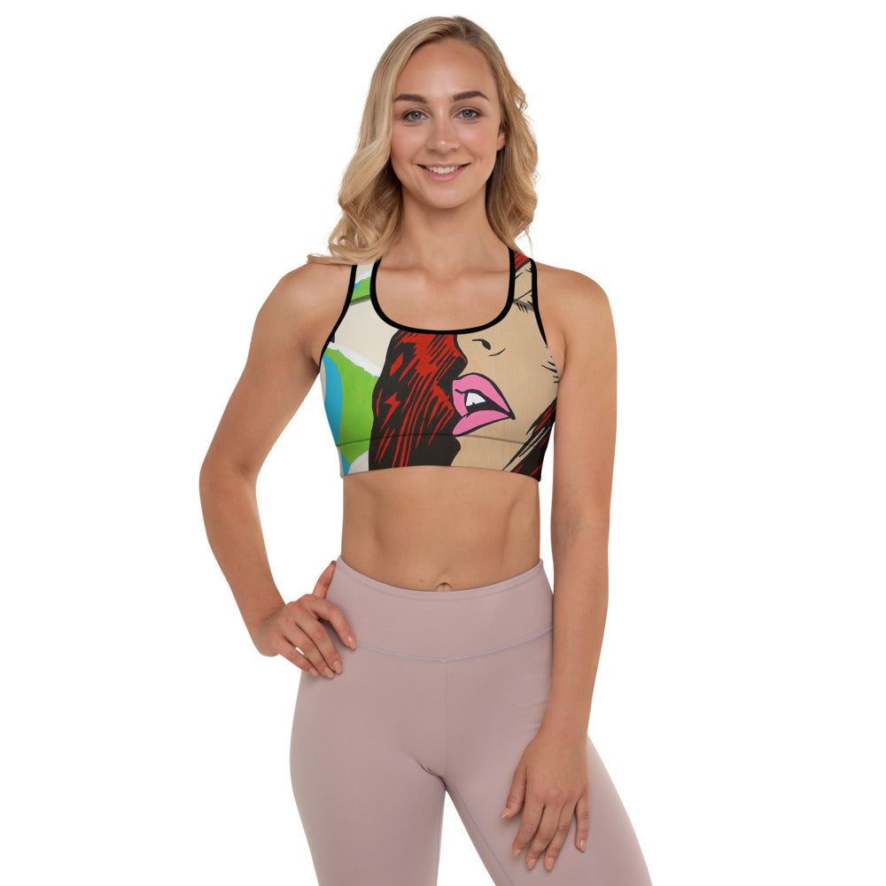 Love For Rent Padded Sports Bra