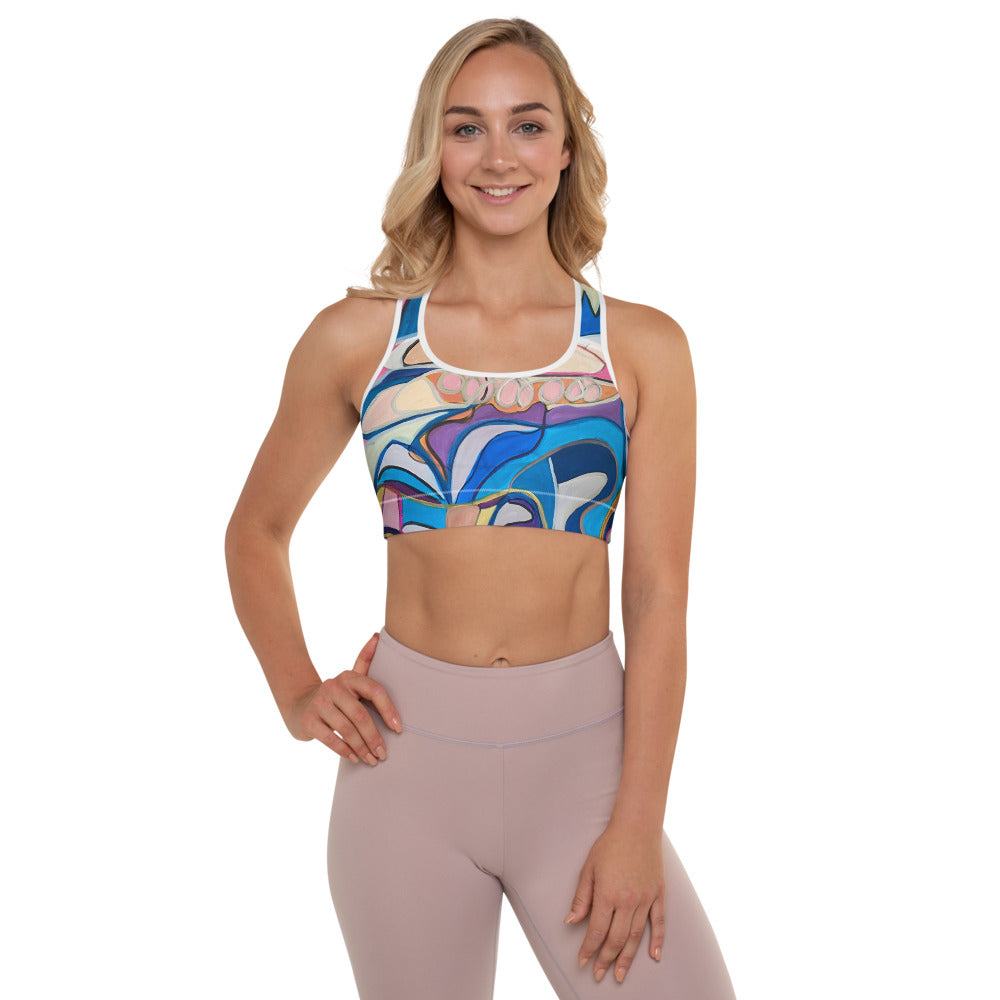 Speaking to Truth Padded Sports Bra