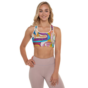 Party Time Padded Sports Bra