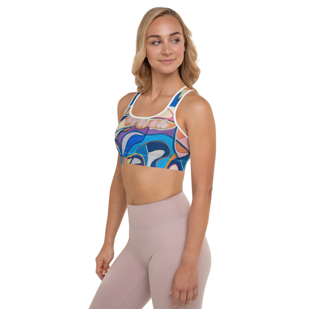 Speaking to Truth Padded Sports Bra