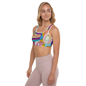 Party Time Padded Sports Bra