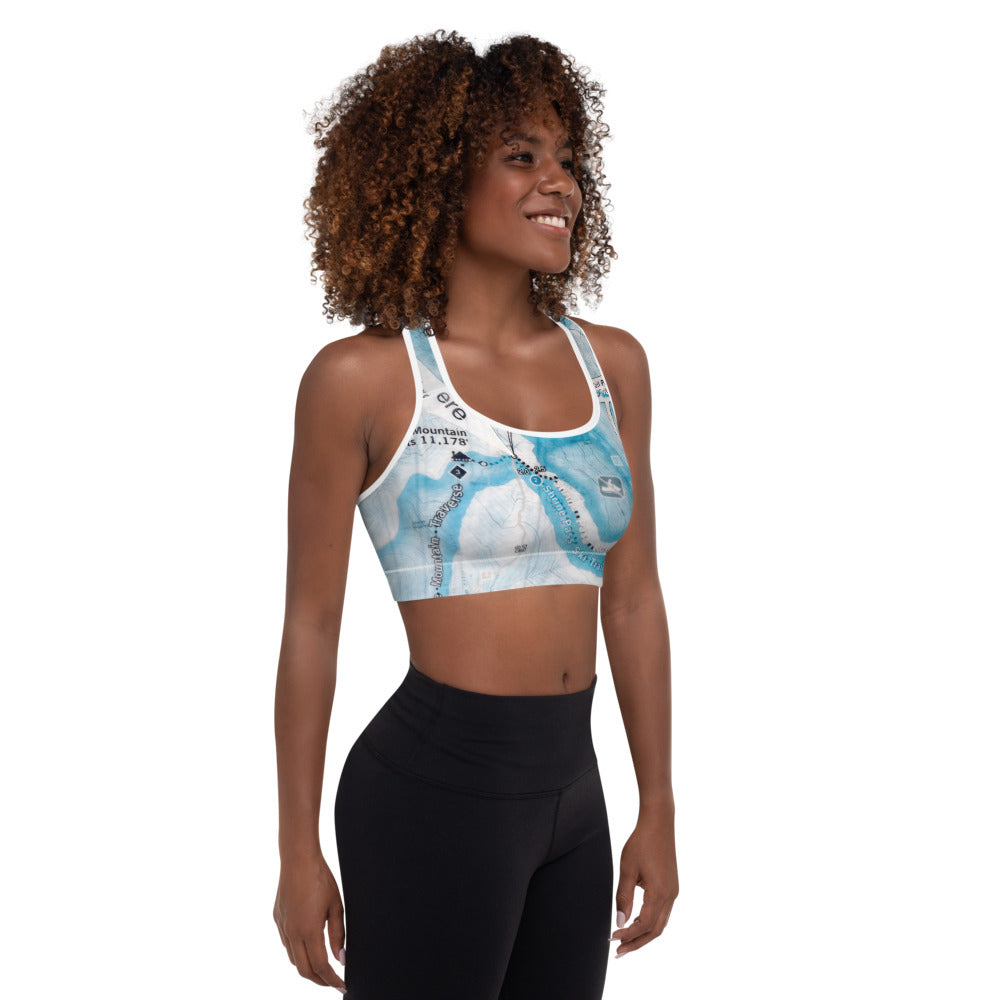 You Are Here Shrine Pass Padded Sports Bra