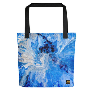 Blue Agate Tote Bag
