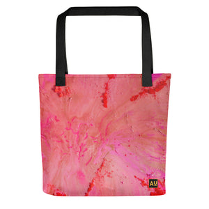 Pink Agate Tote Bag