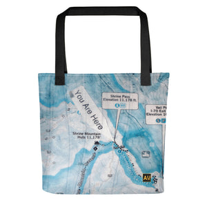 You Are Here Shrine Pass Tote Bag