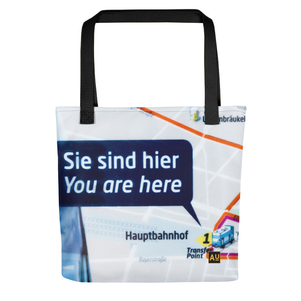 You Are Here Munich Tote Bag