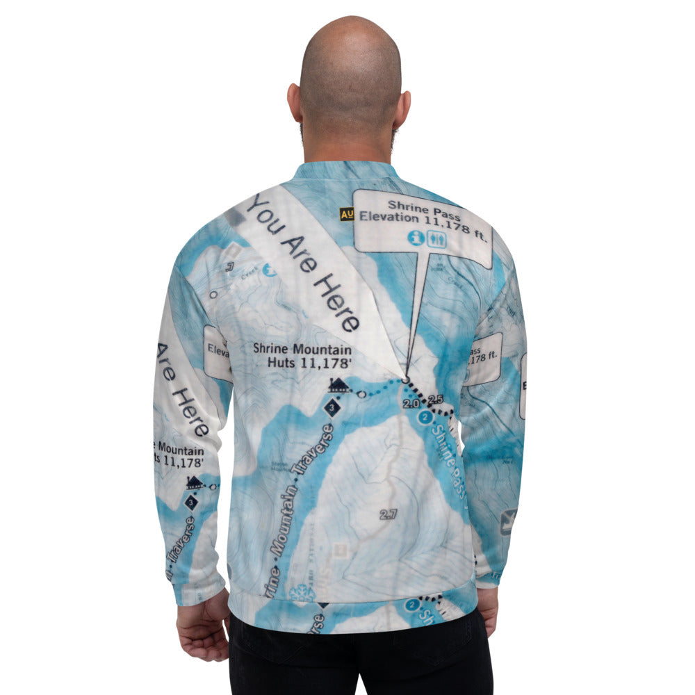 You Are Here Shrine Pass Bomber Jacket