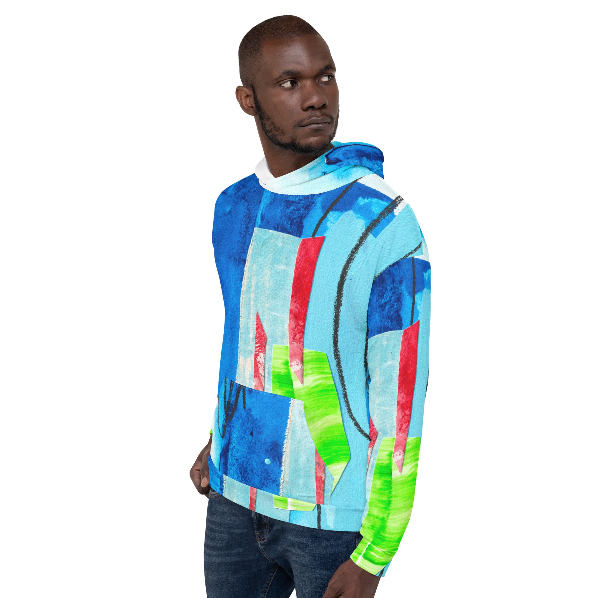 Blue Frequency Hoodie