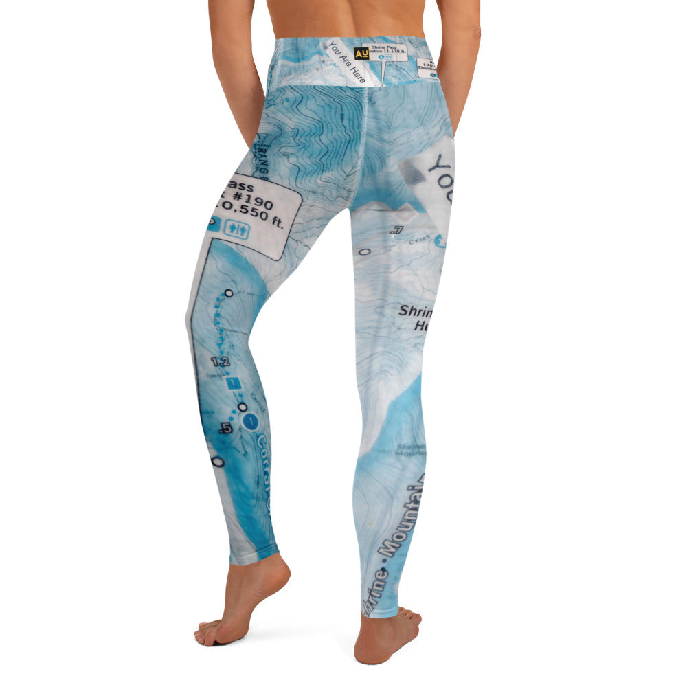 You Are Here Shrine Pass High-Waisted Leggings