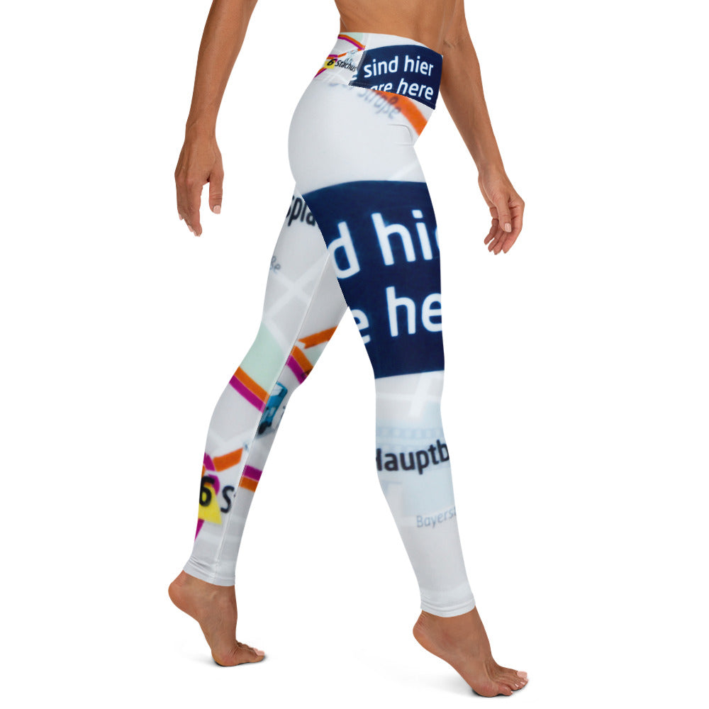 You Are Here Munich High-Waisted Leggings