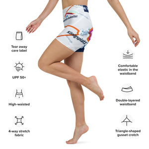 You Are Here Munich Yoga Shorts