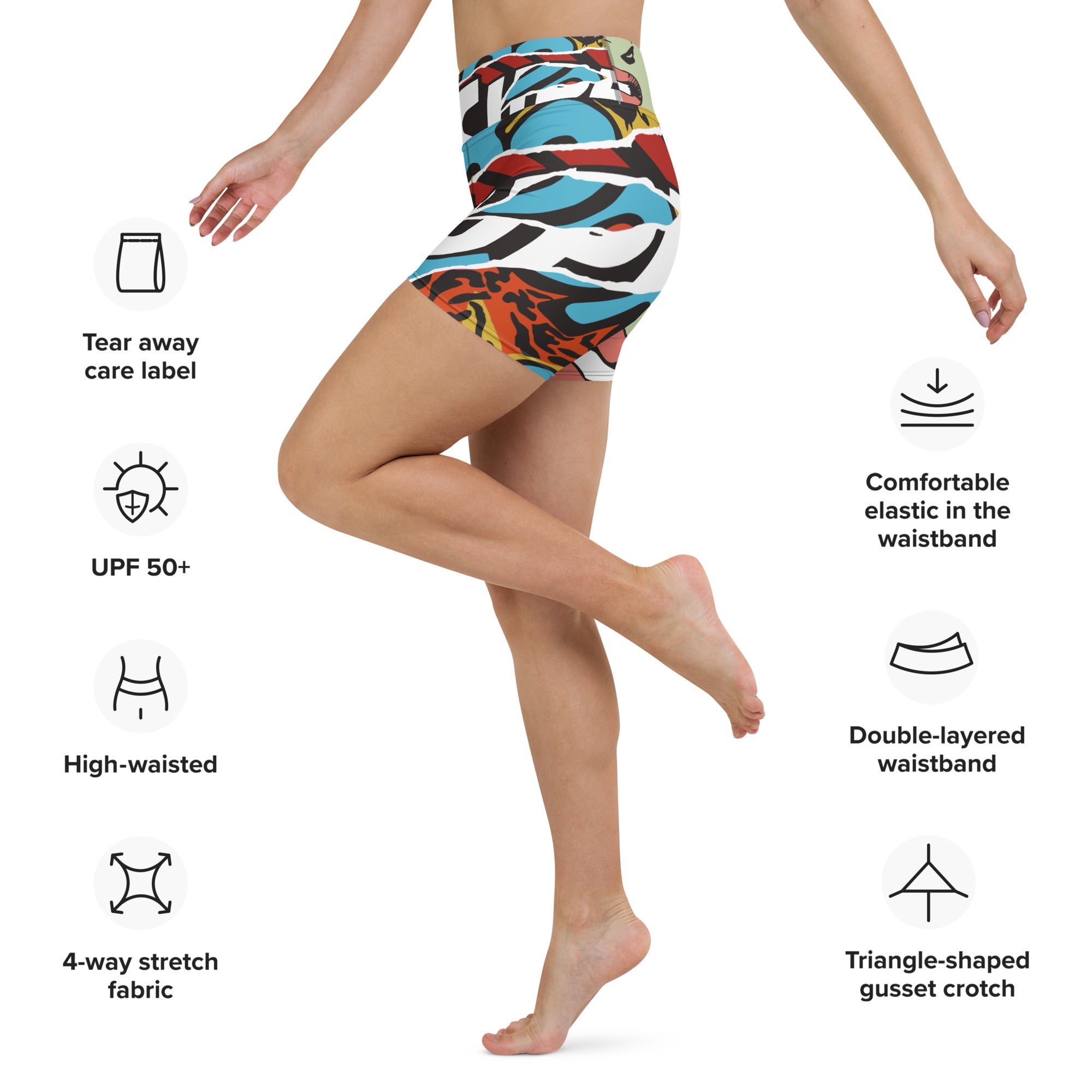 Super Boom Yoga Shorts