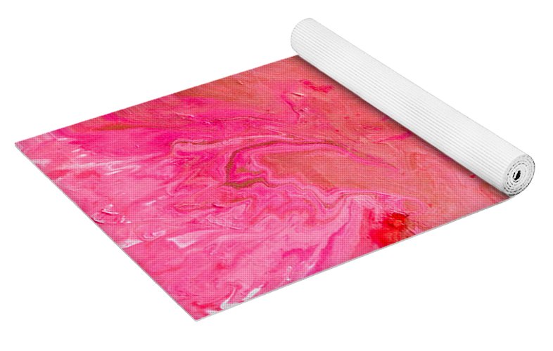 Pink Agate Yoga Mat