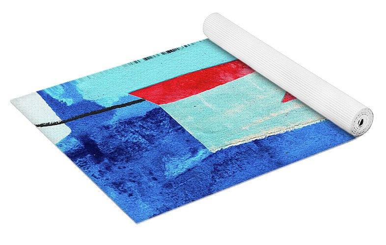 Blue Frequency Yoga Mat