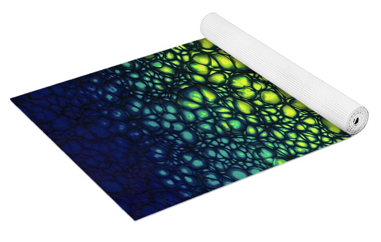 Rainbow Cells Yoga Mat